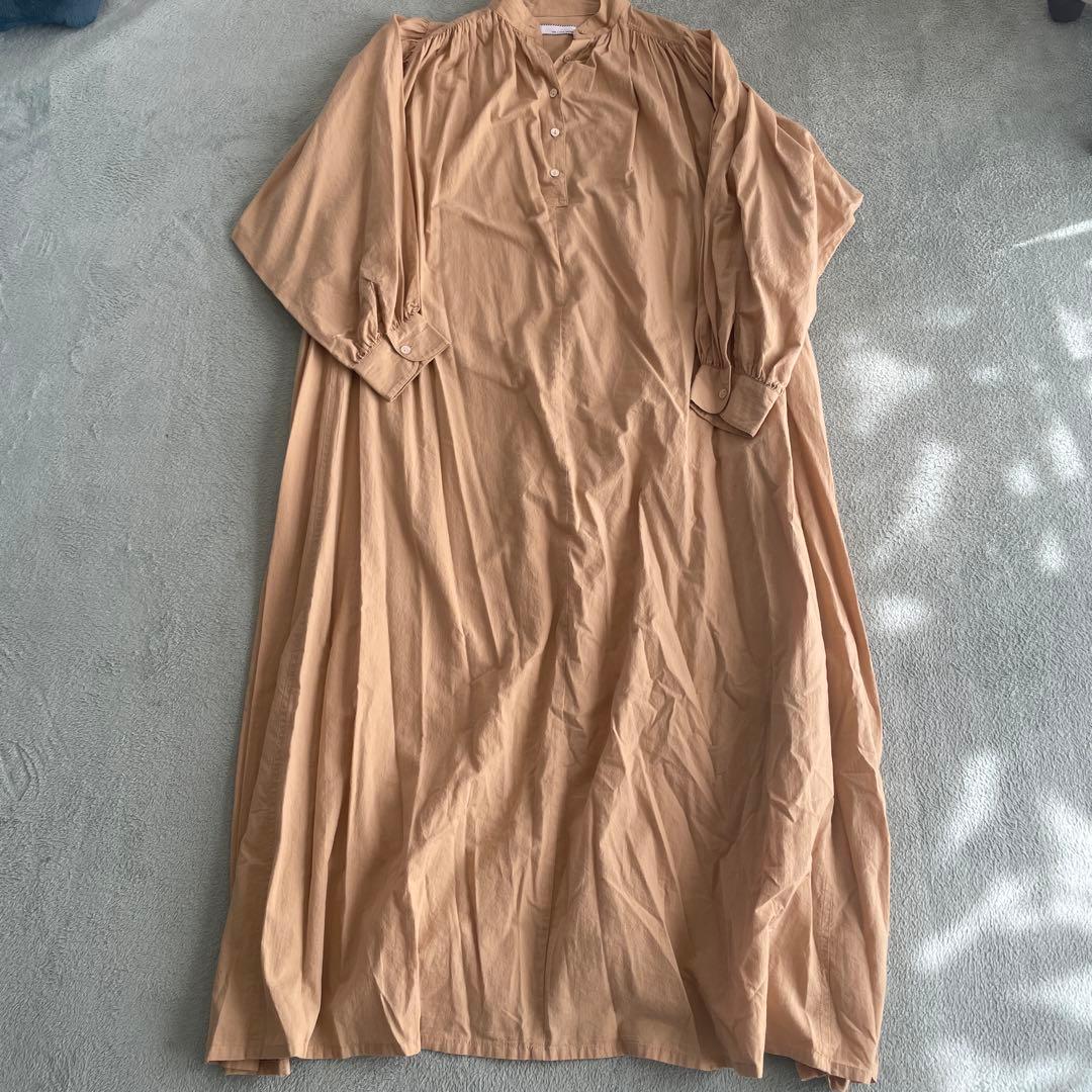 TEN × Ron Herman カフタンドレス ベージュ ロングワンピース