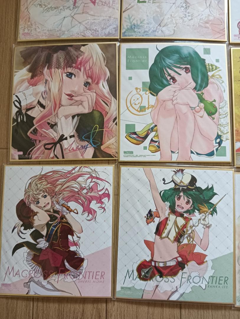 【新品未開封】マクロスフロンティア 色紙ART 全16種セット マクロスF
