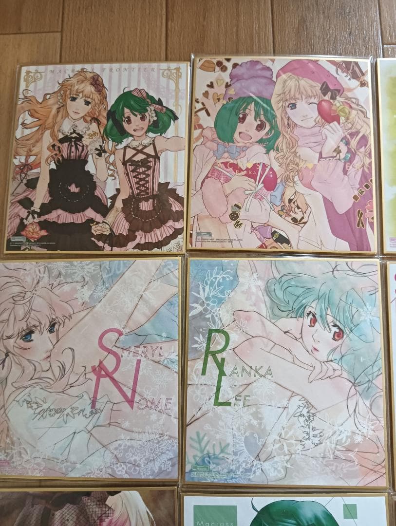 【新品未開封】マクロスフロンティア 色紙ART 全16種セット マクロスF