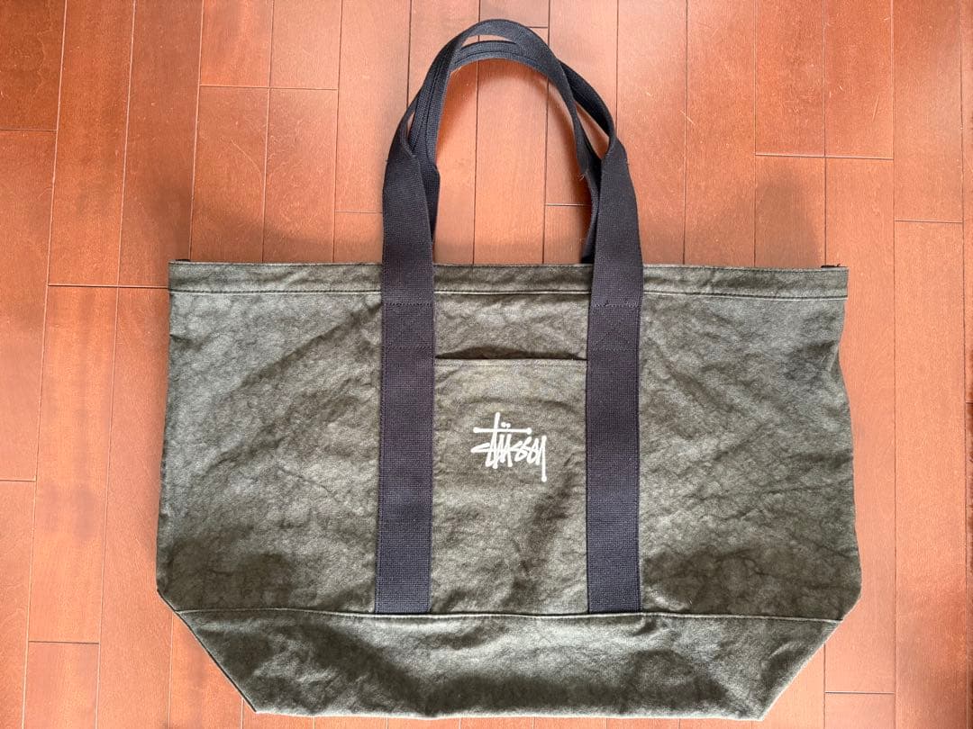 バッグ Stussy CANVAS EXTRA LARGE TOTE BAG