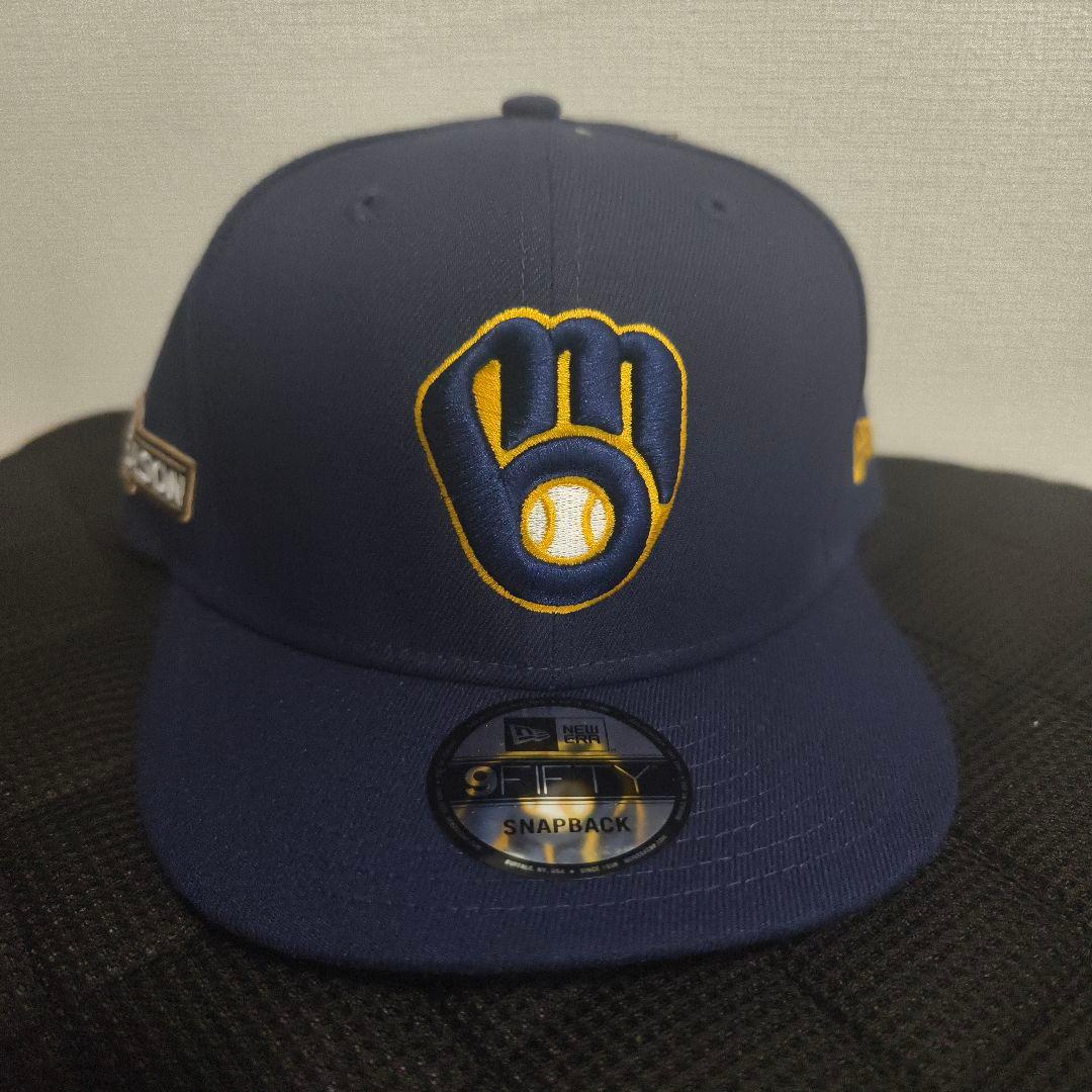 New Era ミルウォーキー・ブルワーズ 9FIFTY スナップバックキャップ