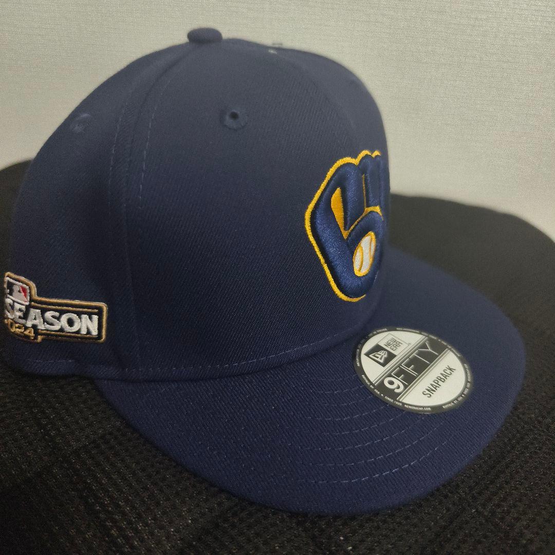New Era ミルウォーキー・ブルワーズ 9FIFTY スナップバックキャップ