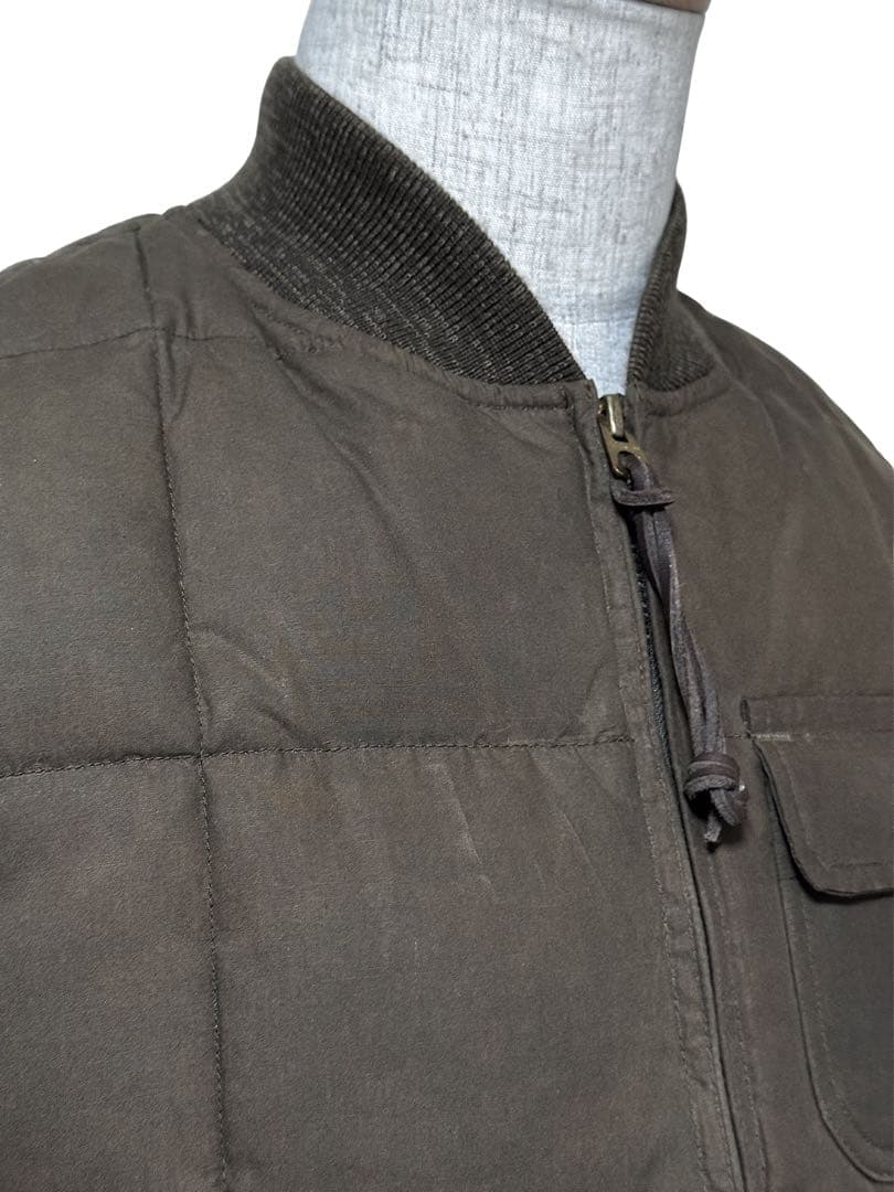 RRL MASSON VEST オイルドクロスコットン サイズS