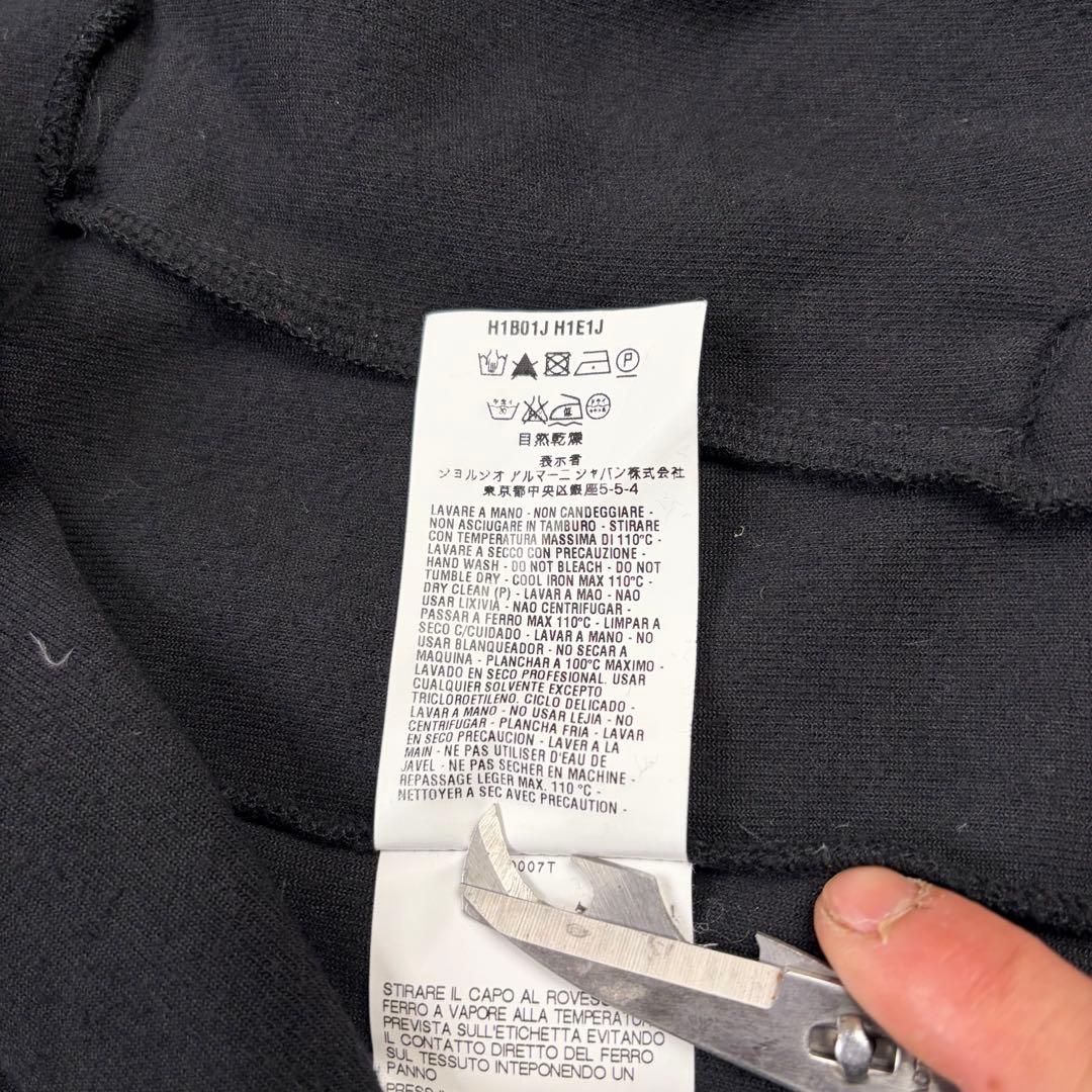 ジャケット・アウター EMPORIO ARMANI Velour riders jacket