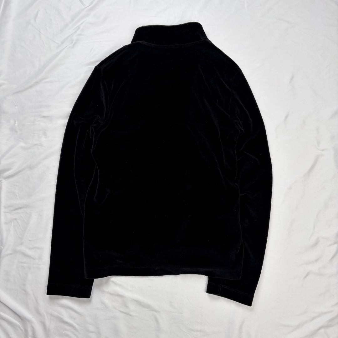 ジャケット・アウター EMPORIO ARMANI Velour riders jacket