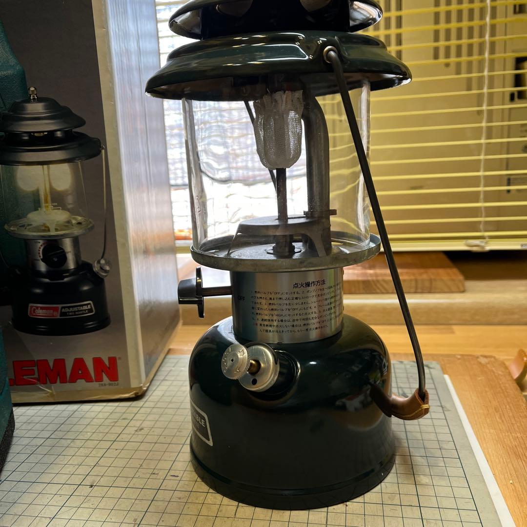 コールマン2マントルランタンColeman Two Mantle ケース箱付き