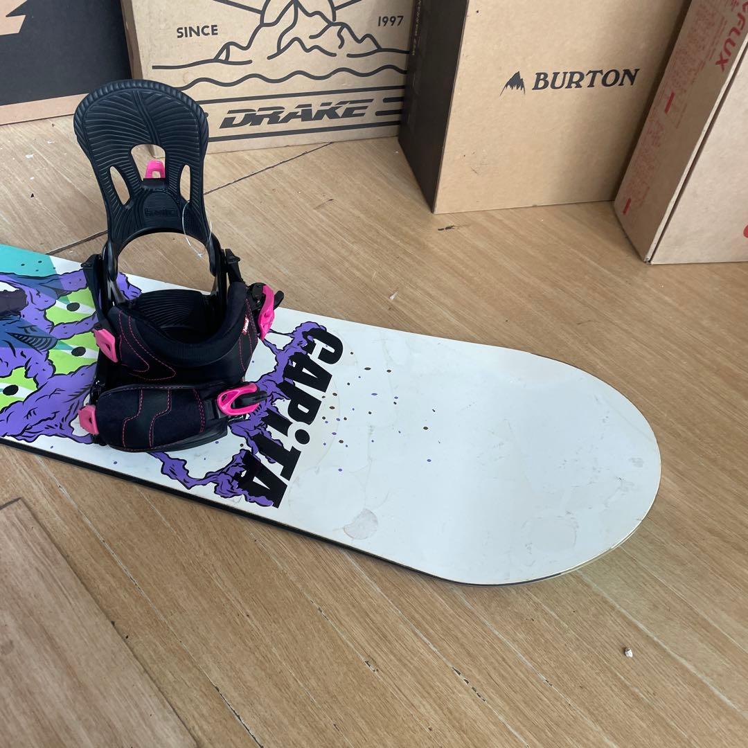 Capita×HEAD　キャピタ　ヘッド　バインディング付　スノーボードセット