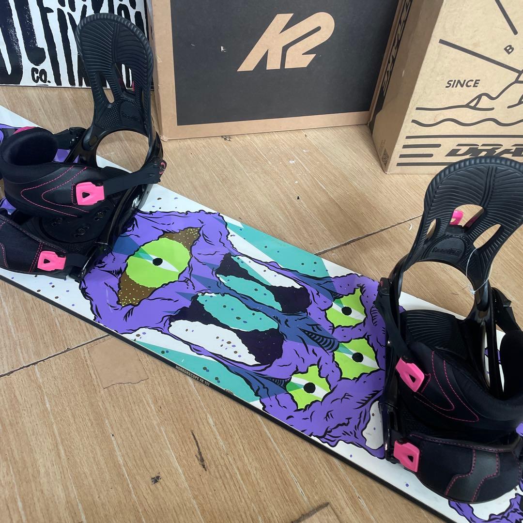 Capita×HEAD　キャピタ　ヘッド　バインディング付　スノーボードセット