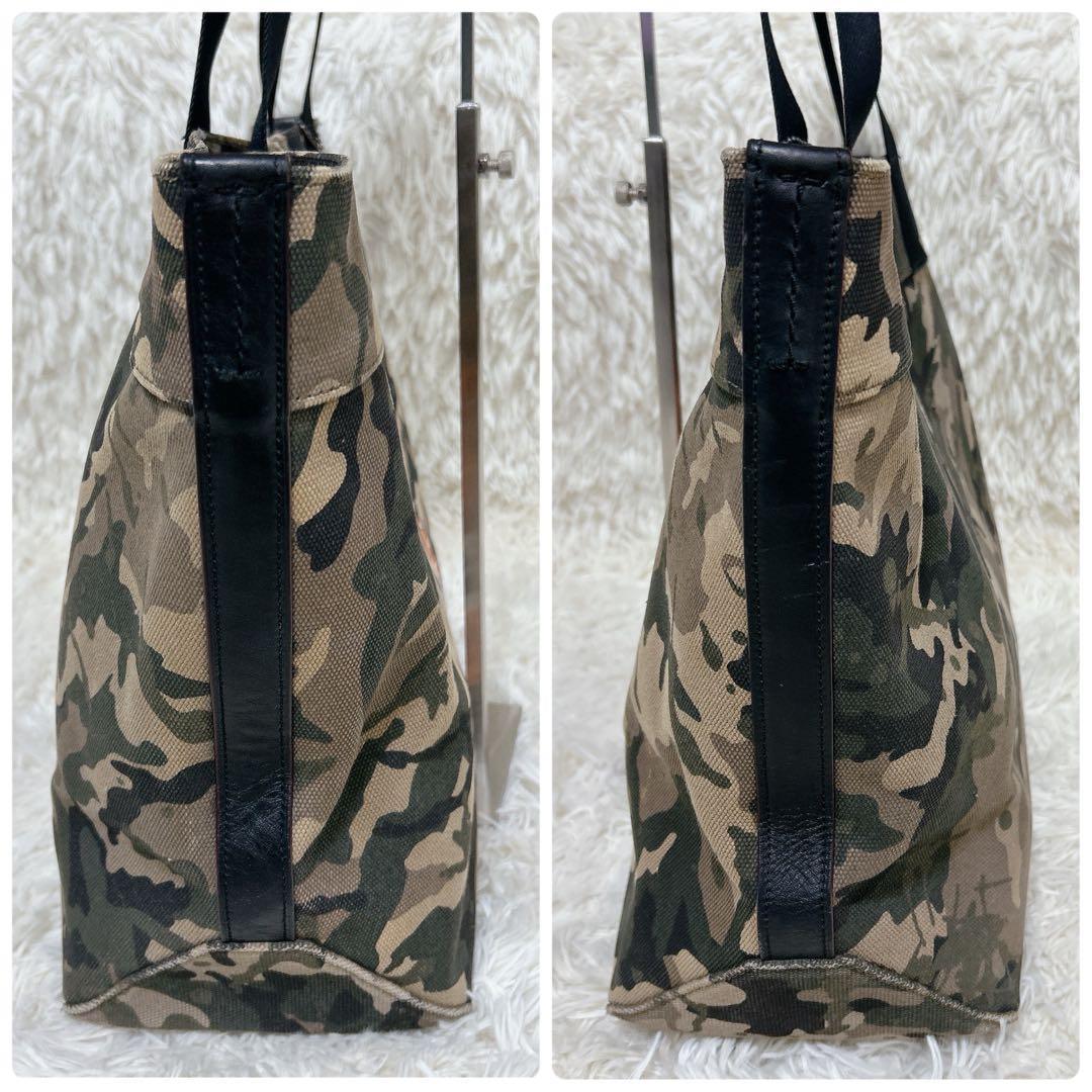 【希少美品】COACH×WhisBe コラボ ガミーベア トートバッグ 迷彩