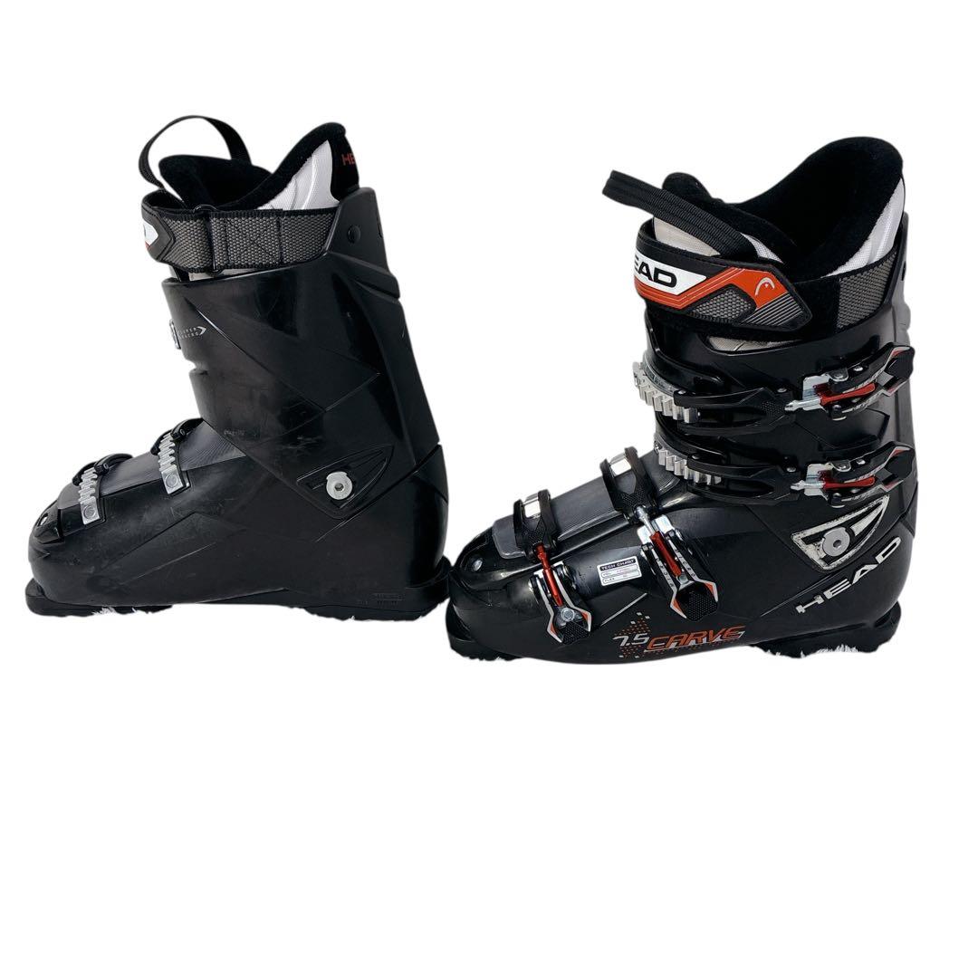 【美品】HEAD ヘッド CARVE7.5 スキーブーツ 28-28.5cm