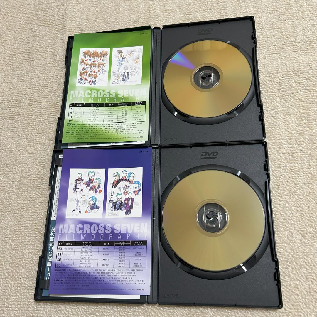 DVD マクロス7 全13巻セット セル版