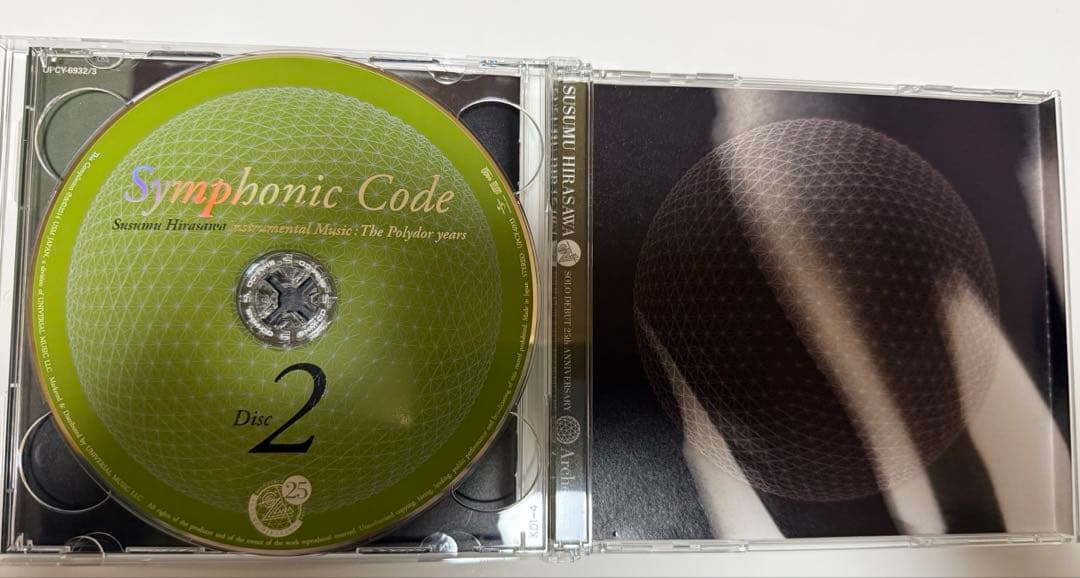 k*o様 【廃盤】平沢進 シンフォニック・コード Symphonic Code