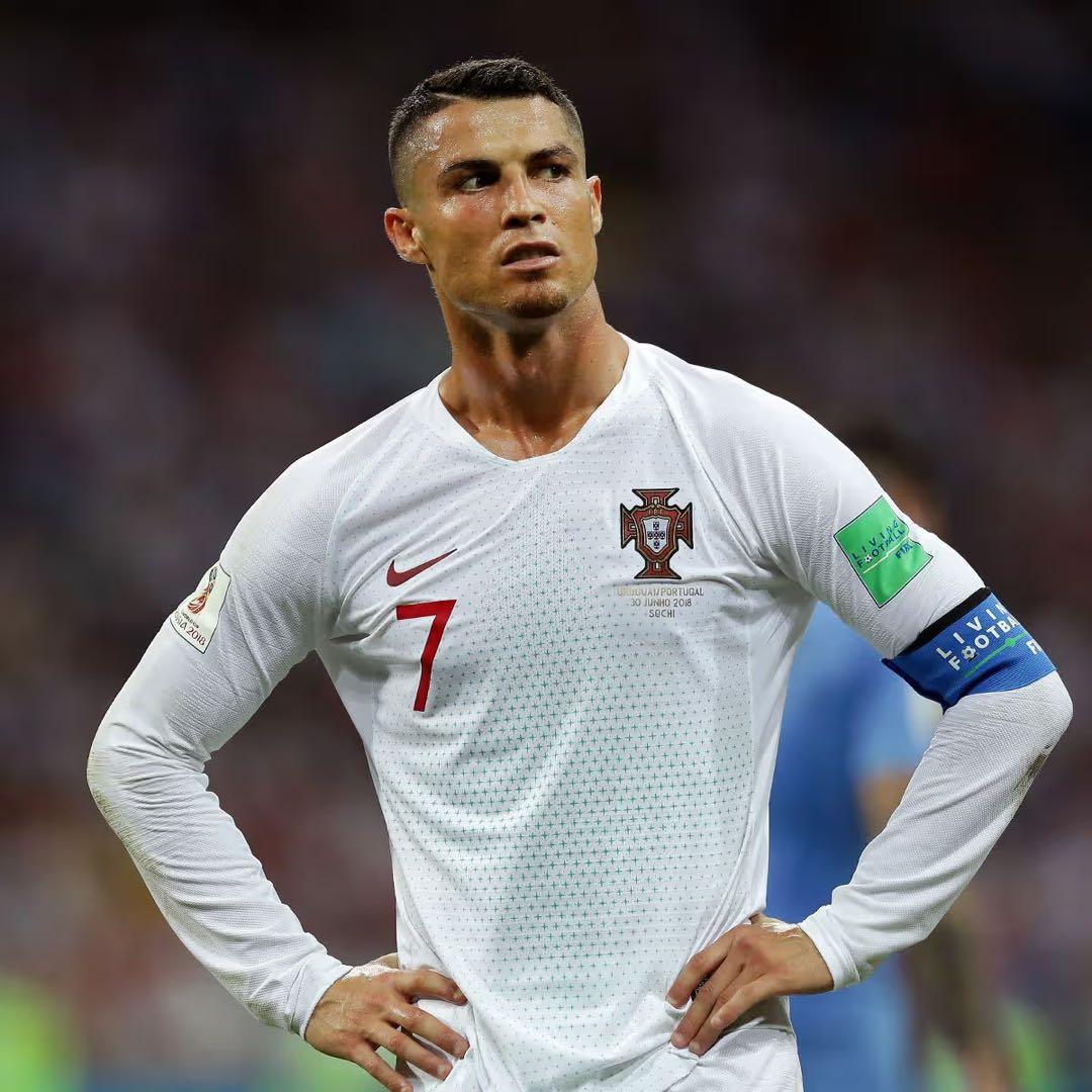 ★2018 ポルトガル代表 アウェイ 選手用 CR7 正規品★