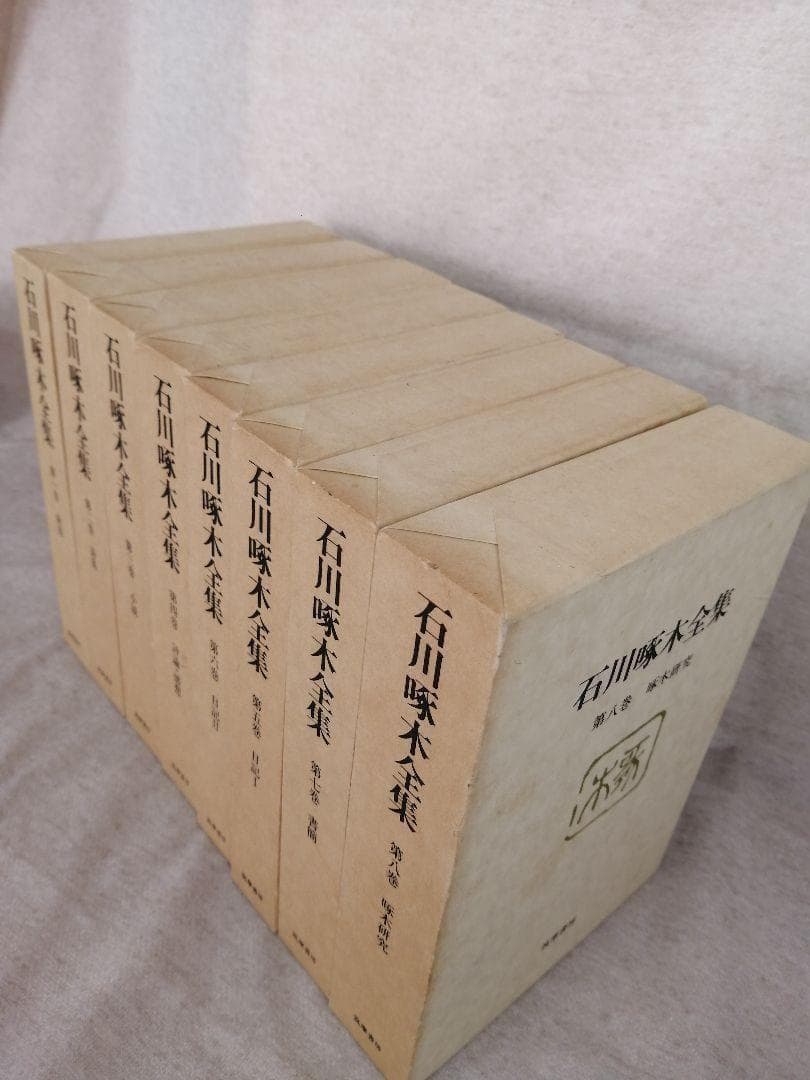 石川啄木全集　　全8巻 ※送料無料　即購入可