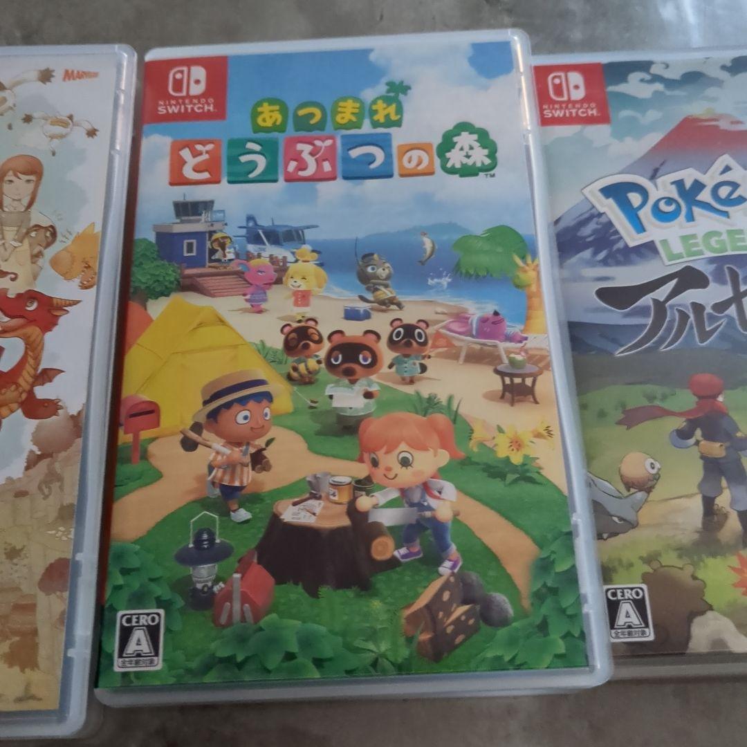Switch あつまれ どうぶつの森他２点