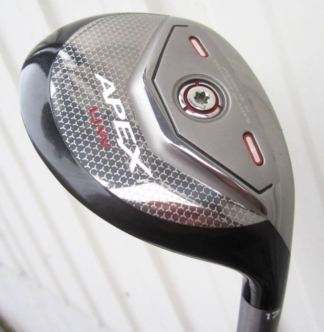 キャロウェイ 初代APEX UW 17度　希少スペックtour ad DI 6S