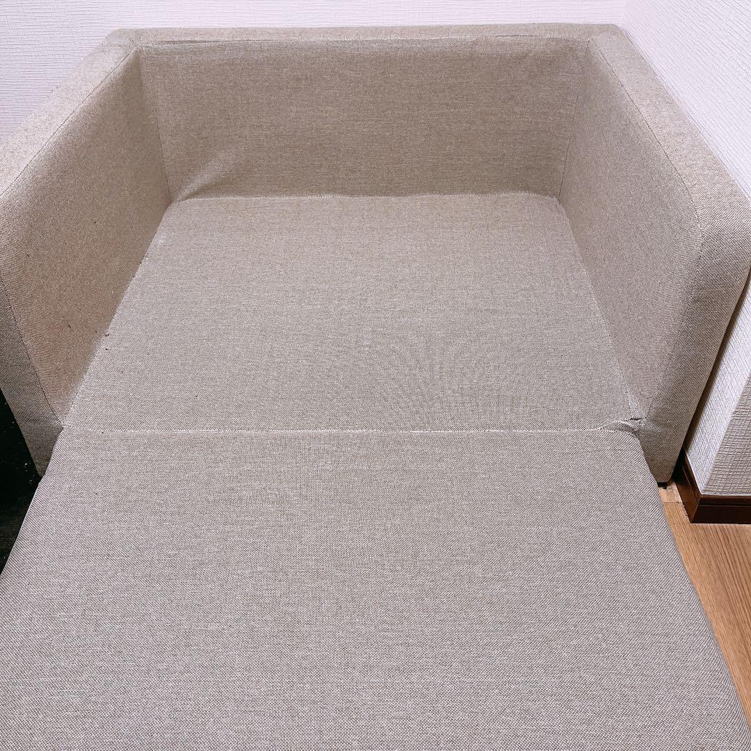 [幅103cmコンパクトにくつろげる] 2WAYマルチソファーベッド ロータイプ