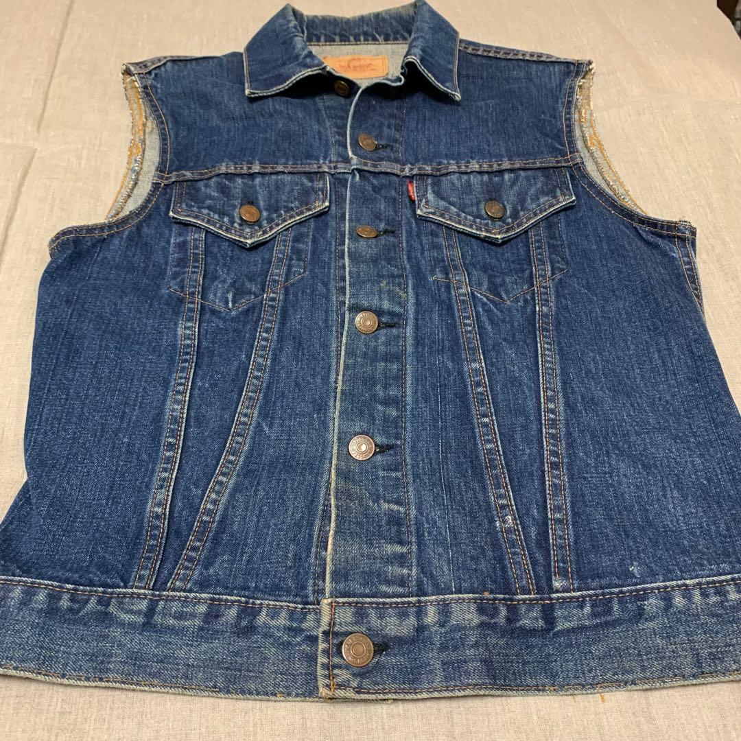 リーバイス 70505 Big E デニムベスト サイズ40相当