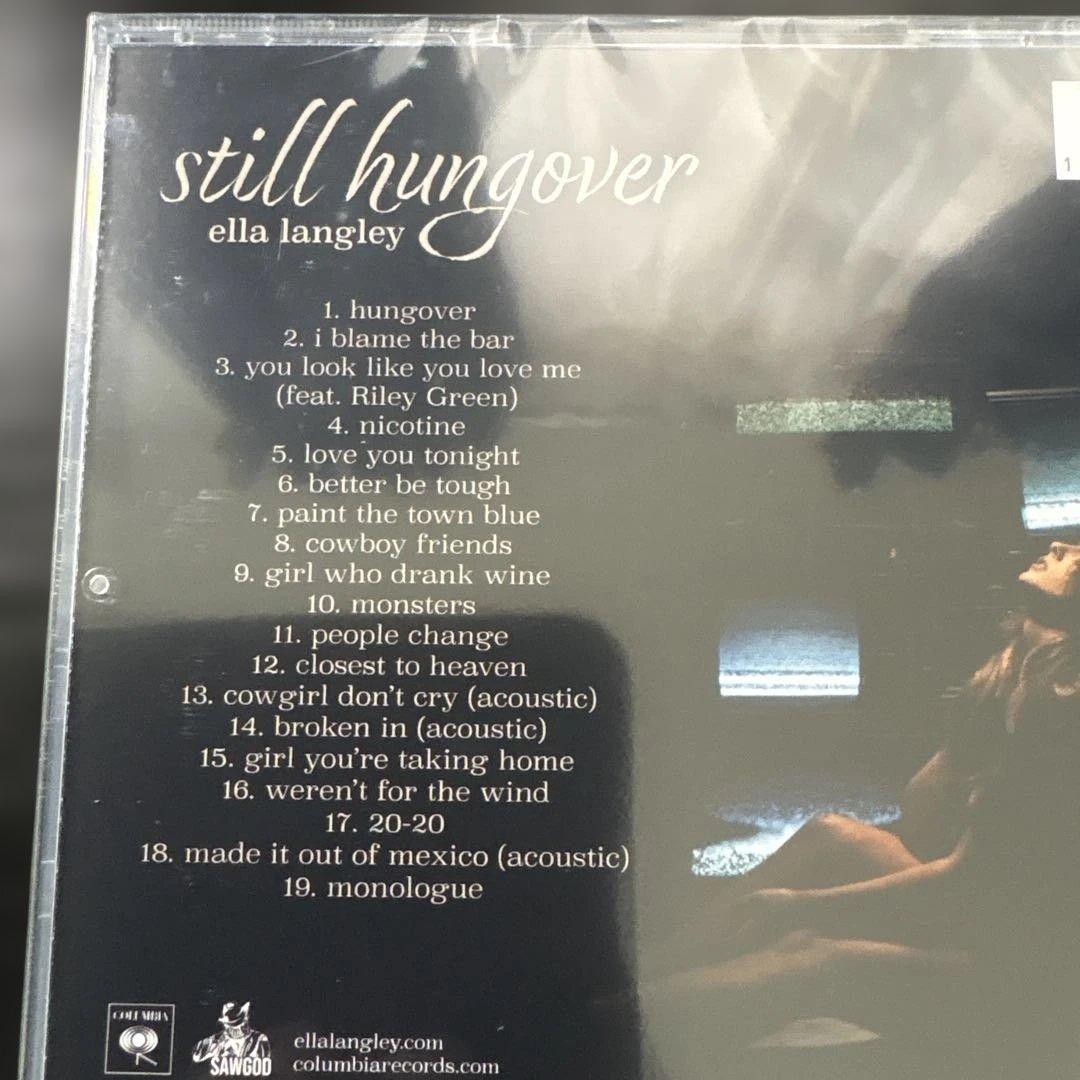 洋楽 ella langley still hungover CD