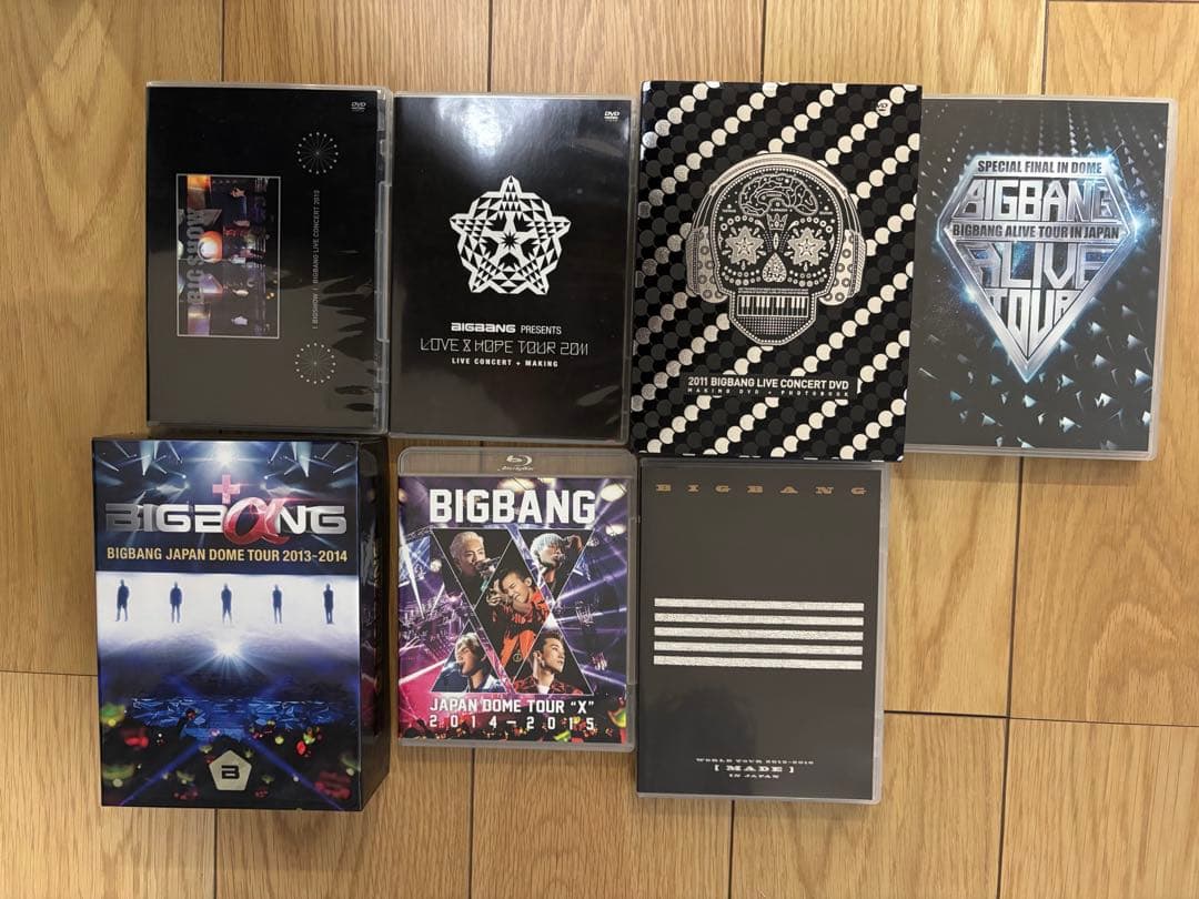 【バラ売り可】BIGBANG LIVE DVD Blu-ray セットコンサート