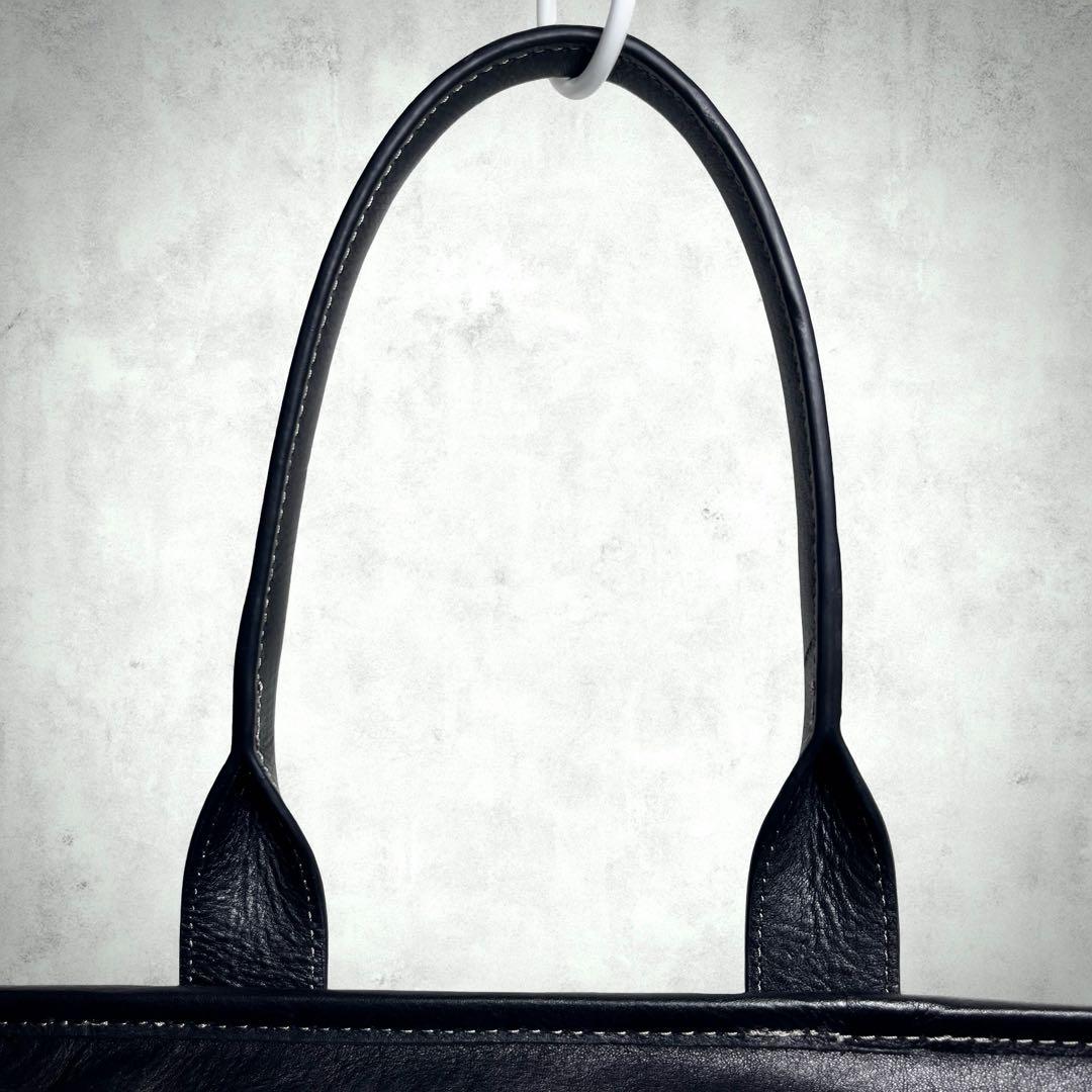 美品✨MORAL CODE オールレザー ビジネス トートバック