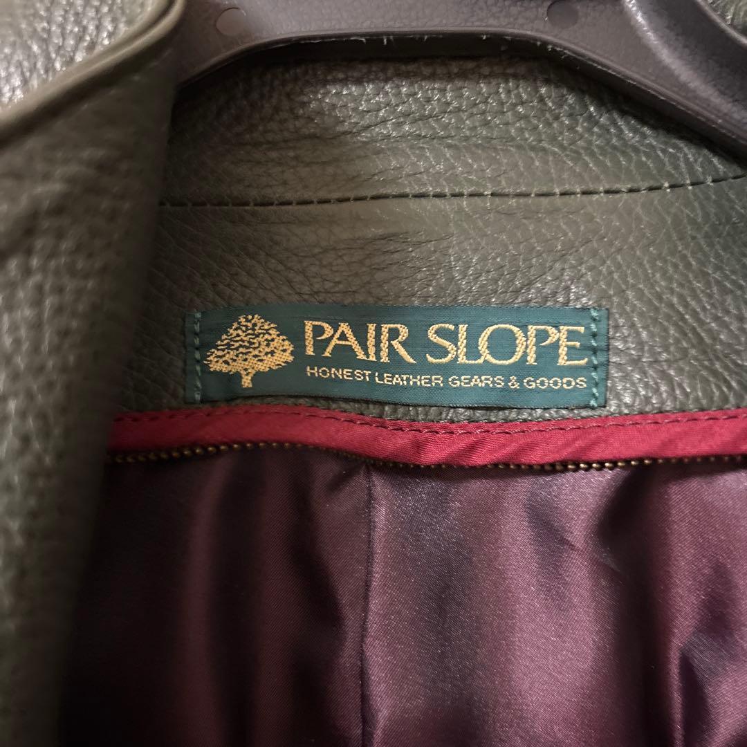 AIR SLOPE ボンバージャケット ダークグリーン