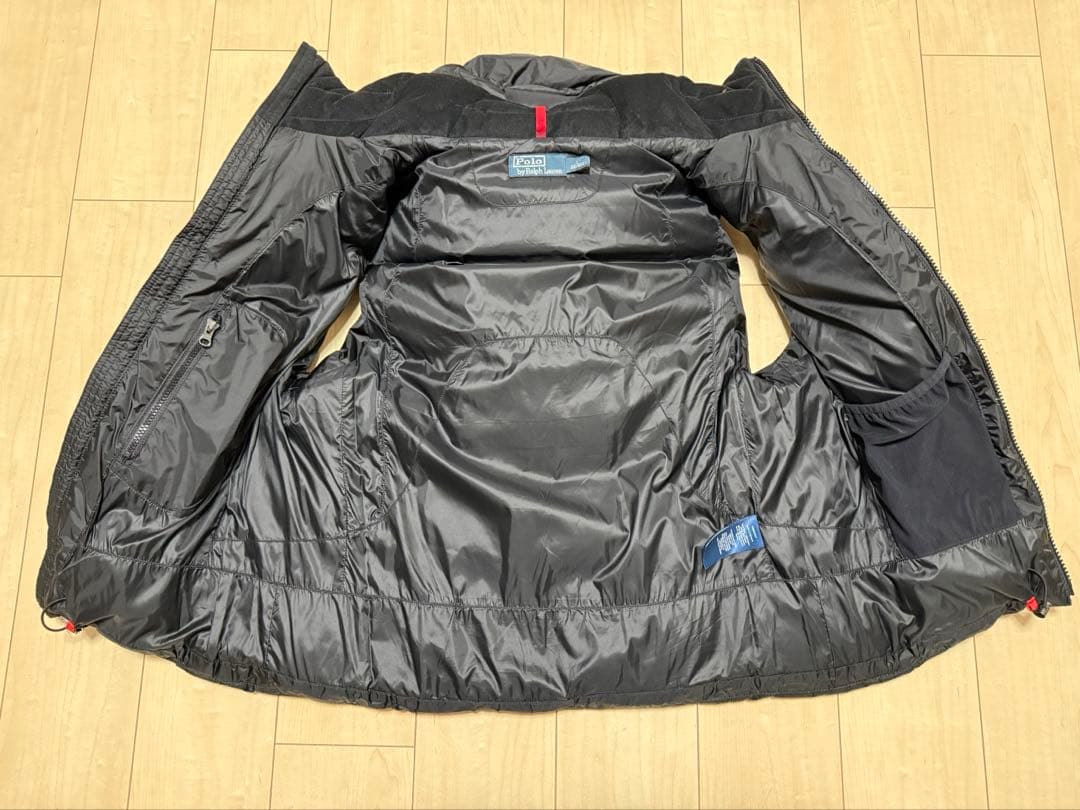 ポロ ラルフローレン ダウンベスト USAロゴ ビックポニー L