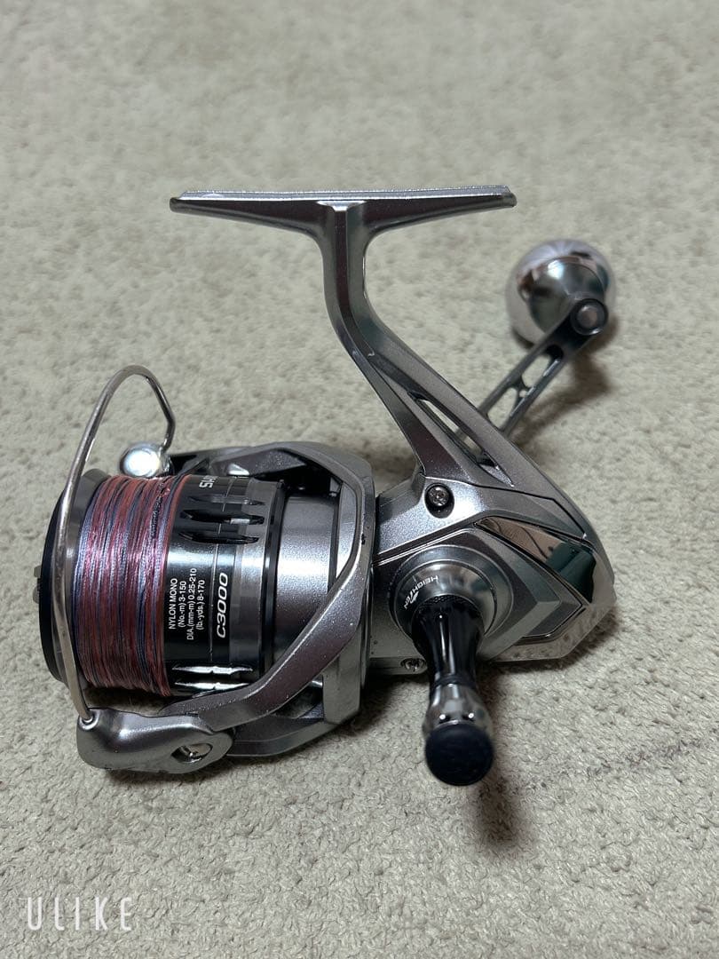 シマノ SHIMANO 21ナスキー C3000 カスタム品 スピニングリール