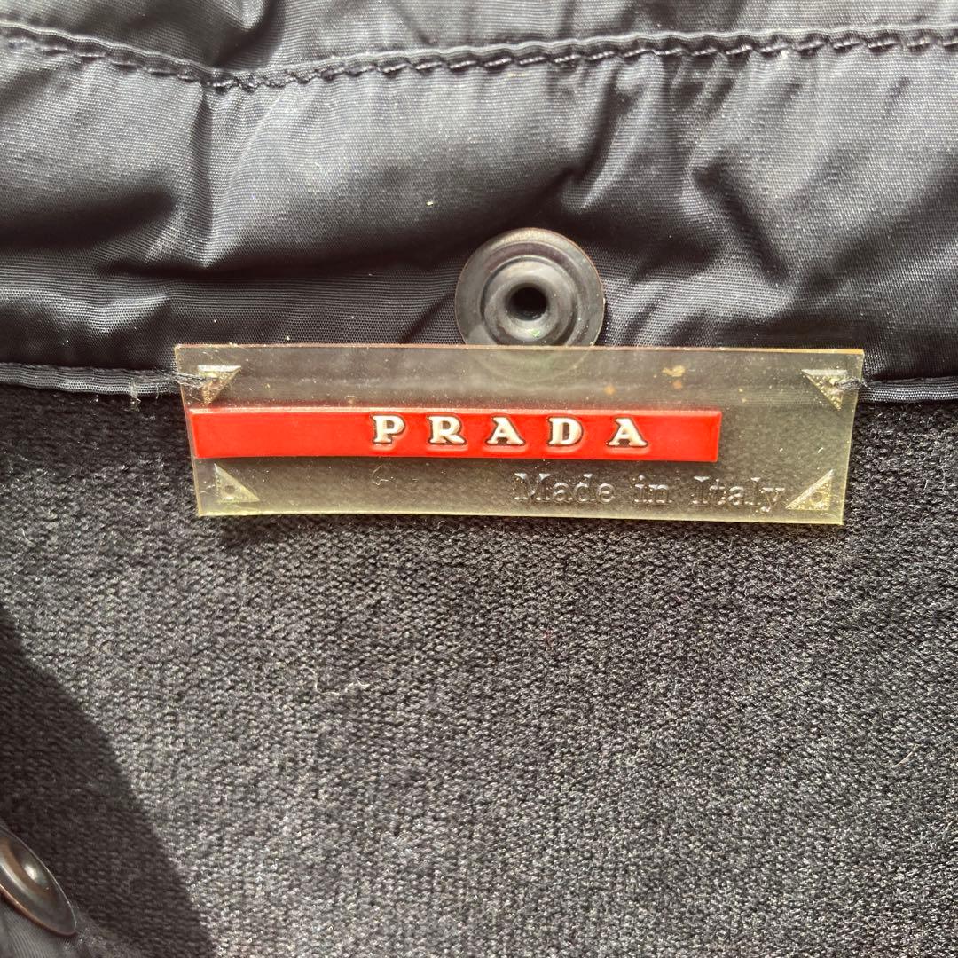 PRADA ブラック　パーカー　サイズ42