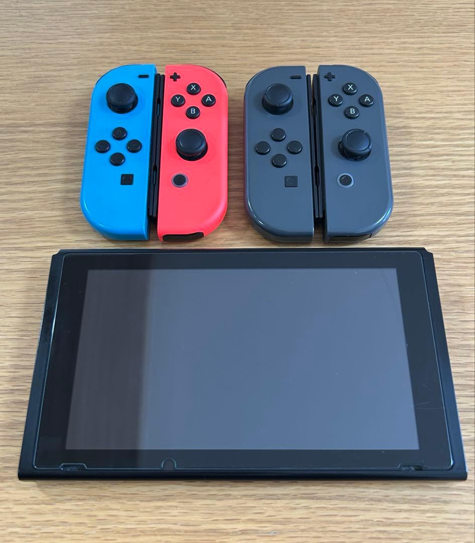 【ジャンク】Nintendo Switch 本体 ジョイコン付き
