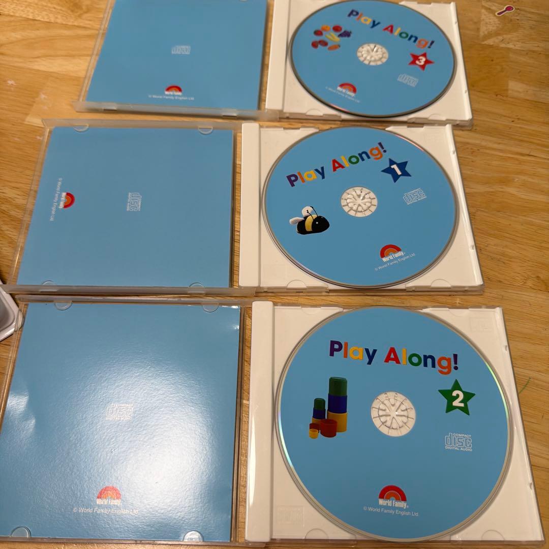 ディズニー英語システム　Play Along! Blu-rayシリーズ 1-3