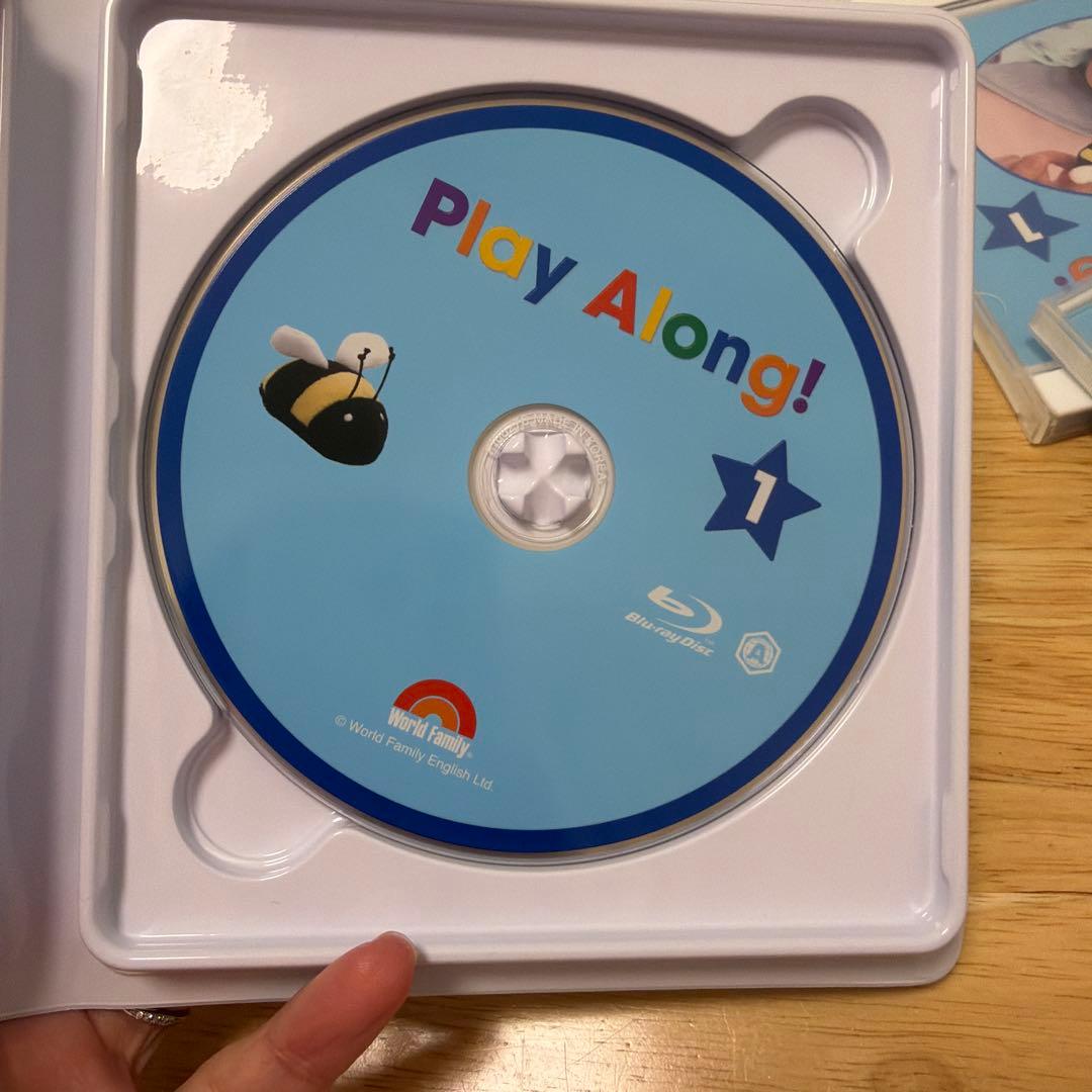 ディズニー英語システム　Play Along! Blu-rayシリーズ 1-3