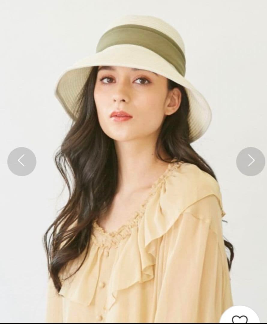 【Chapeau d' O】Silk Braid Capeline