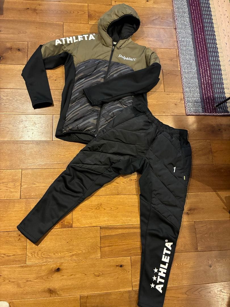 中綿ウォーム ジャケット パンツ ATHLETA