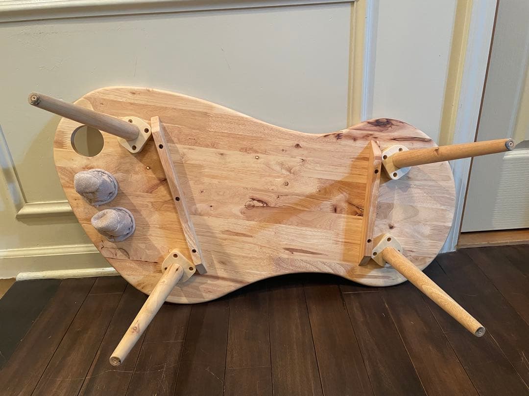 センターテーブル 【美品】足形ローテーブル　お引き取りも可能