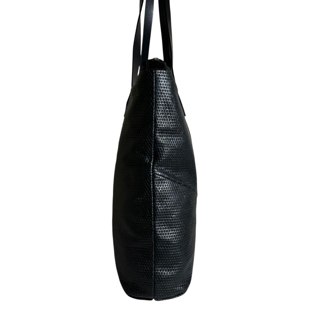 DIESEL トートバッグ　レザー　ブラック　A4 肩掛け　ユニセックス