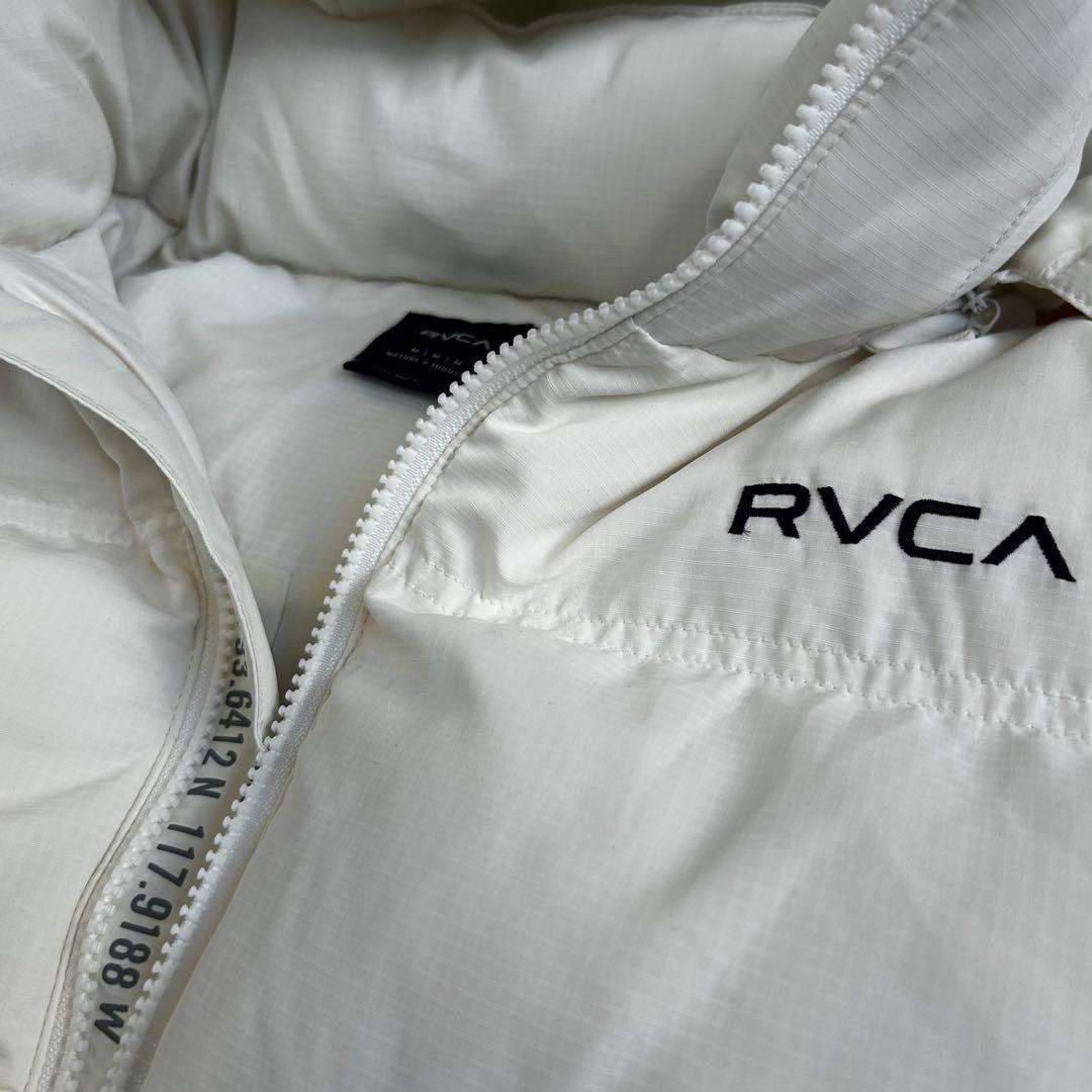 RVCA ルーカ ダウンベスト 白 Mサイズ