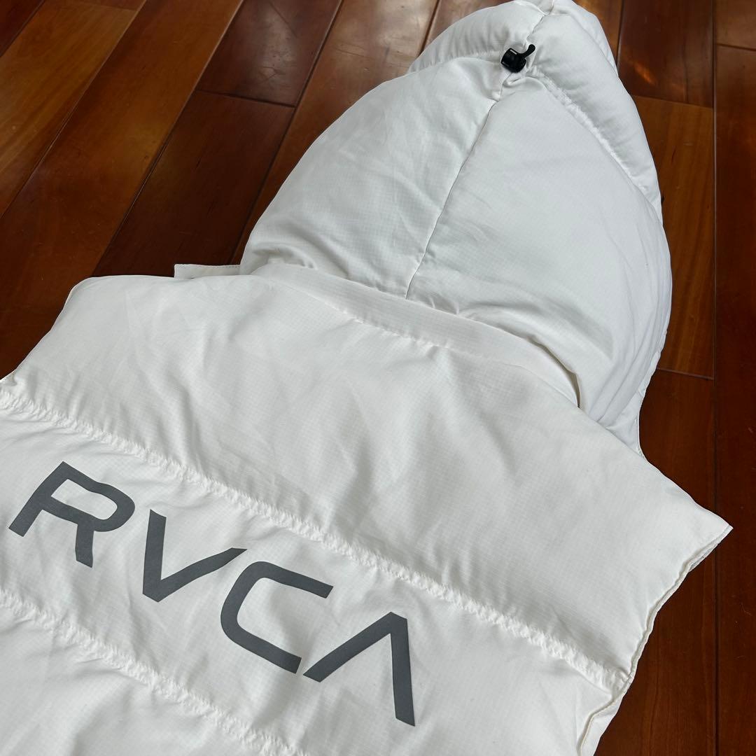 RVCA ルーカ ダウンベスト 白 Mサイズ