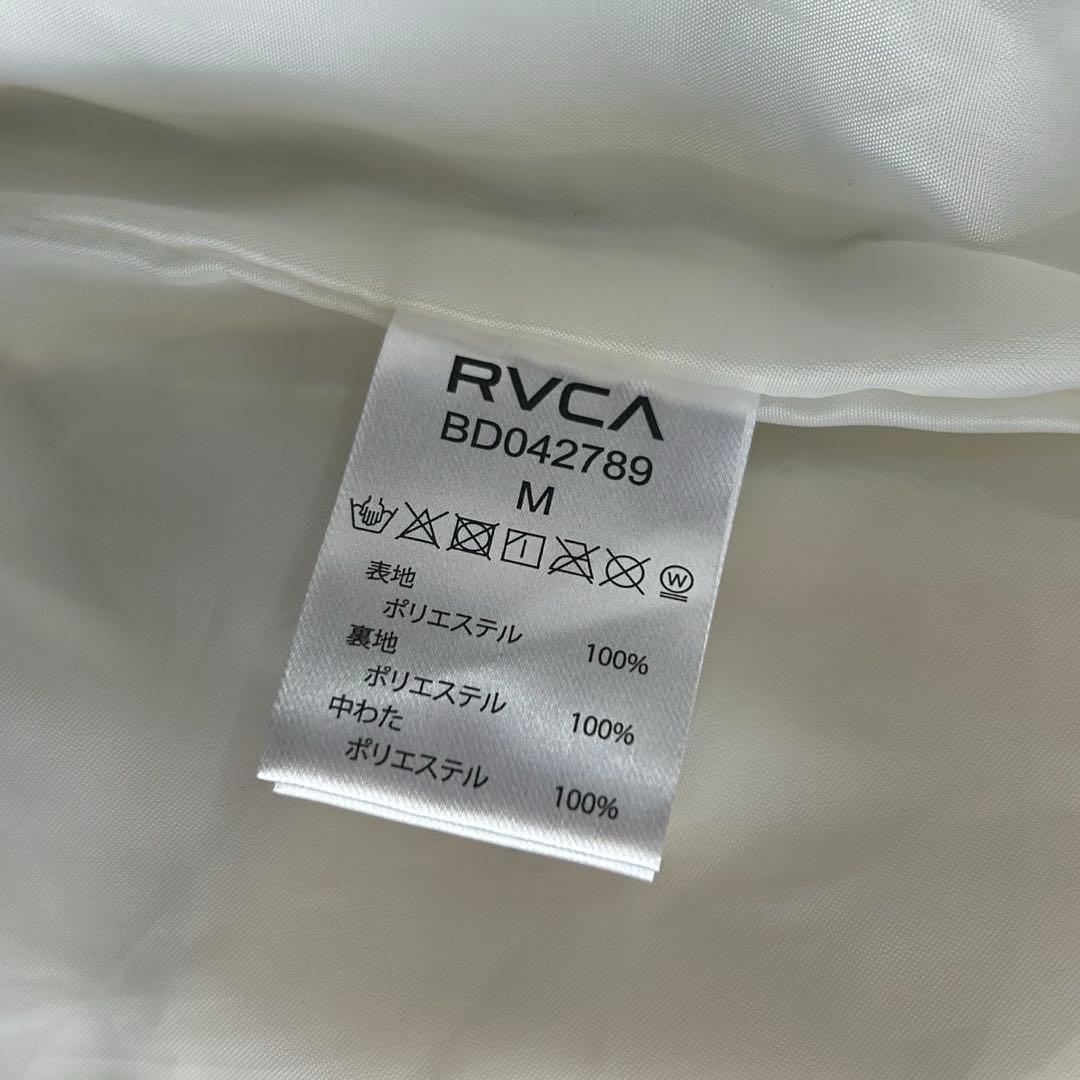 RVCA ルーカ ダウンベスト 白 Mサイズ