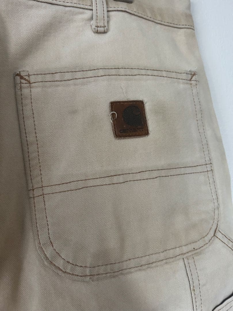 90s Carhartt USA製 work pants フェード