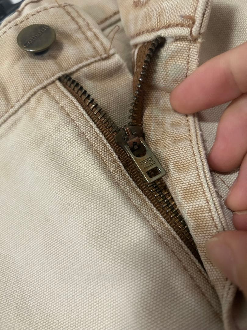 90s Carhartt USA製 work pants フェード