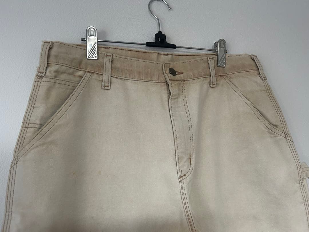 90s Carhartt USA製 work pants フェード
