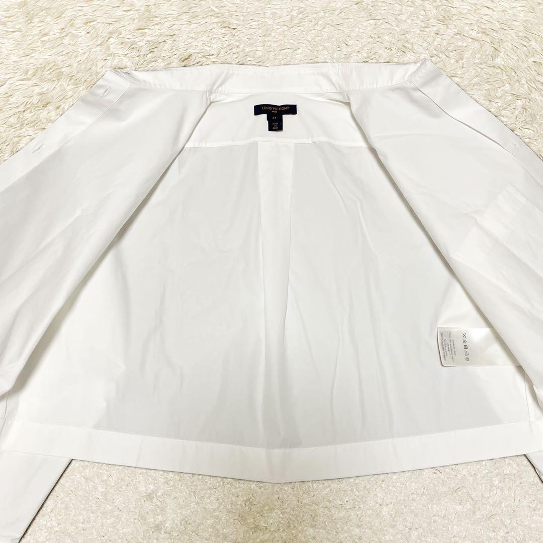 定価約30万✨ルイヴィトン 25AW ブロイダリーLクロップド シャツジャケット