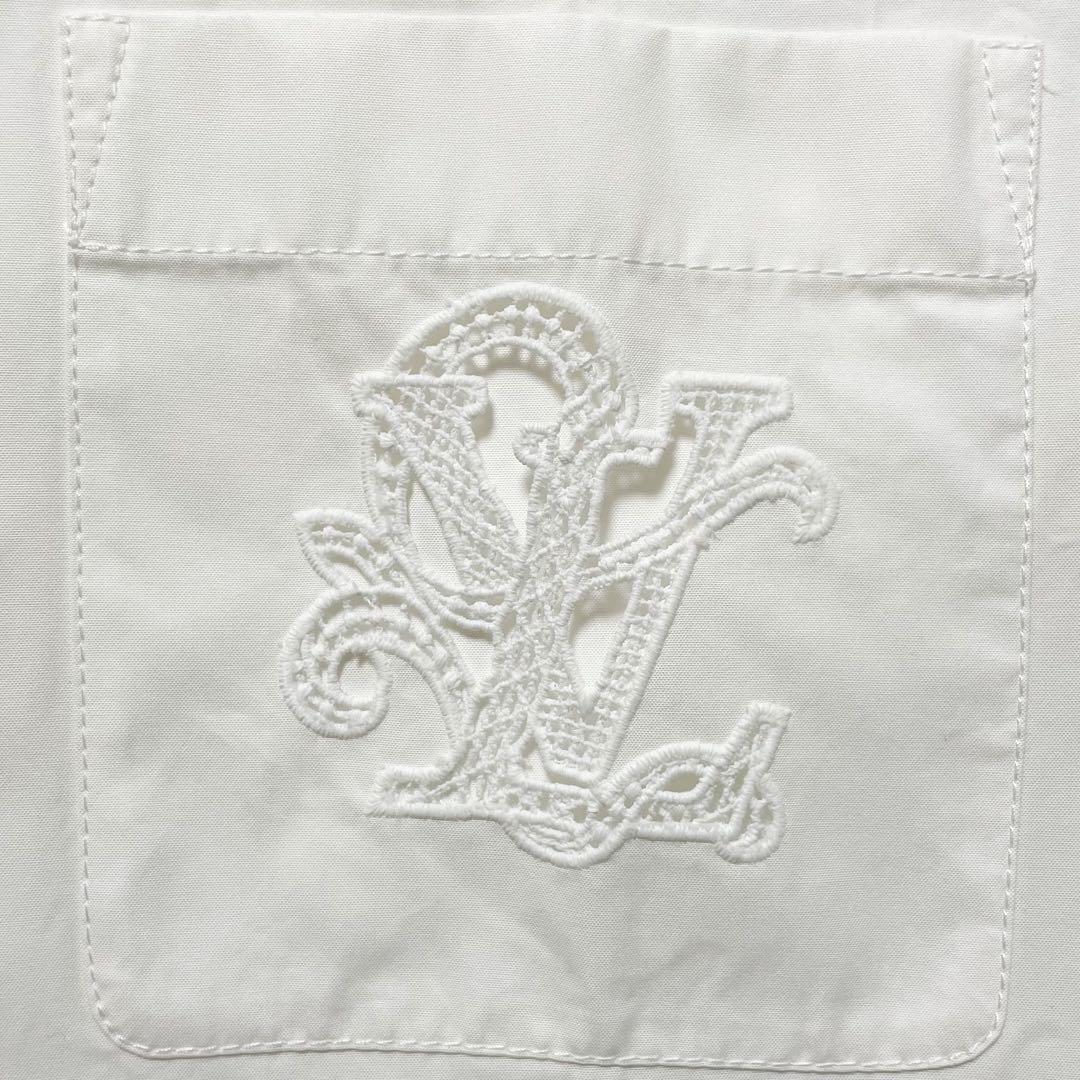 定価約30万✨ルイヴィトン 25AW ブロイダリーLクロップド シャツジャケット