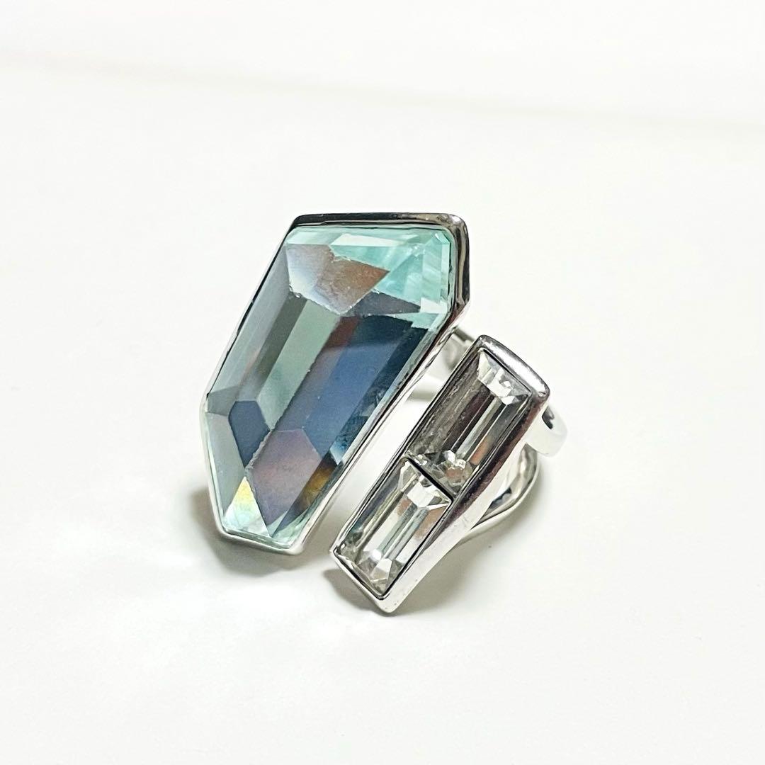 Swarovski Rioリング 大ぶりクリスタル サイズ55