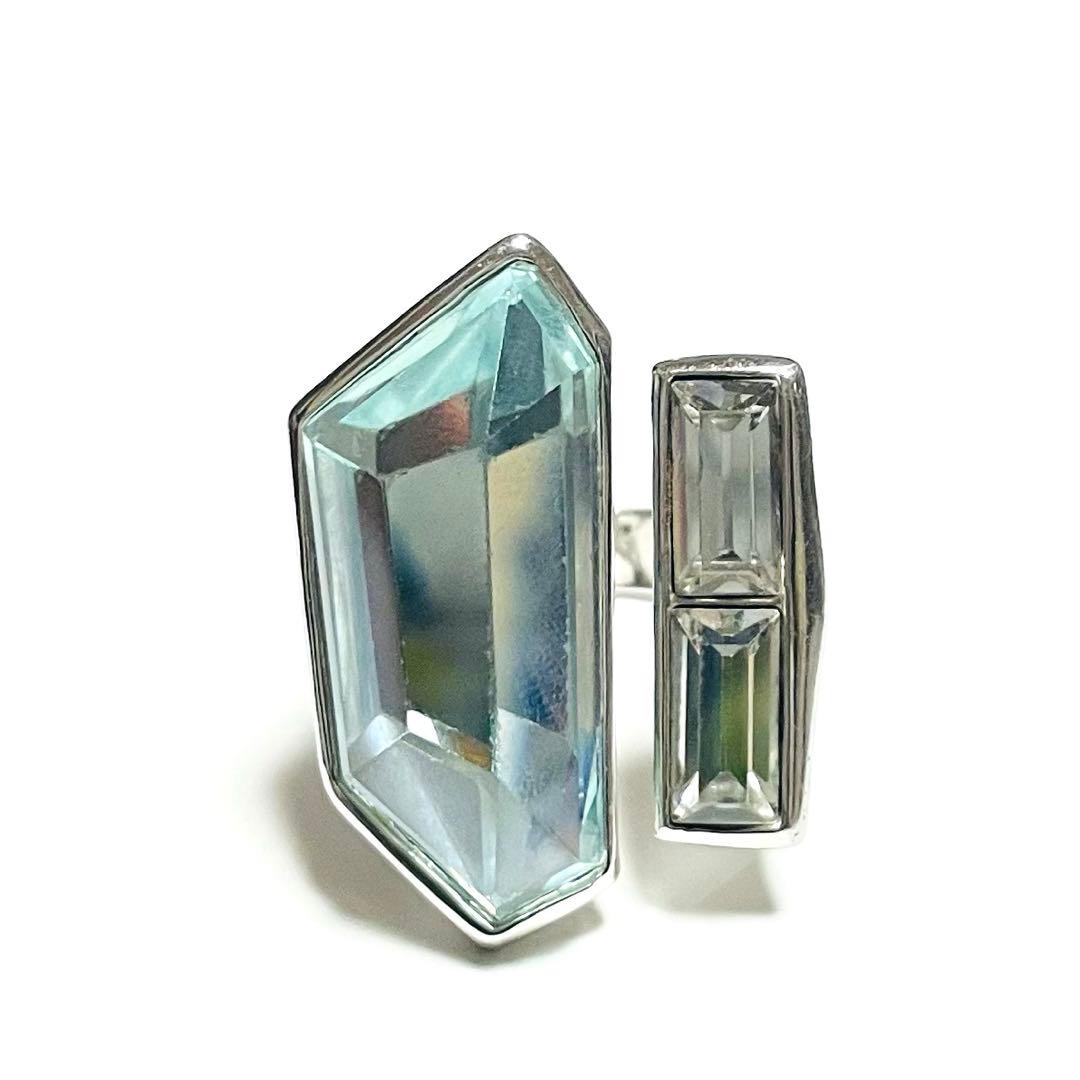 Swarovski Rioリング 大ぶりクリスタル サイズ55