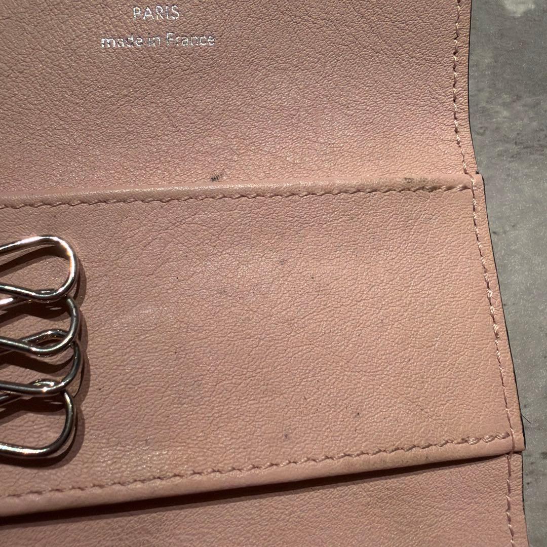 LOUIS VUITTON　ミュルティクレ4　4連キーケース　ピンク