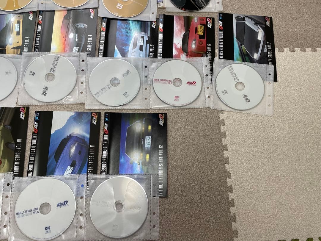 イニシャルD DVD 25巻　まとめ売り　ケース無し