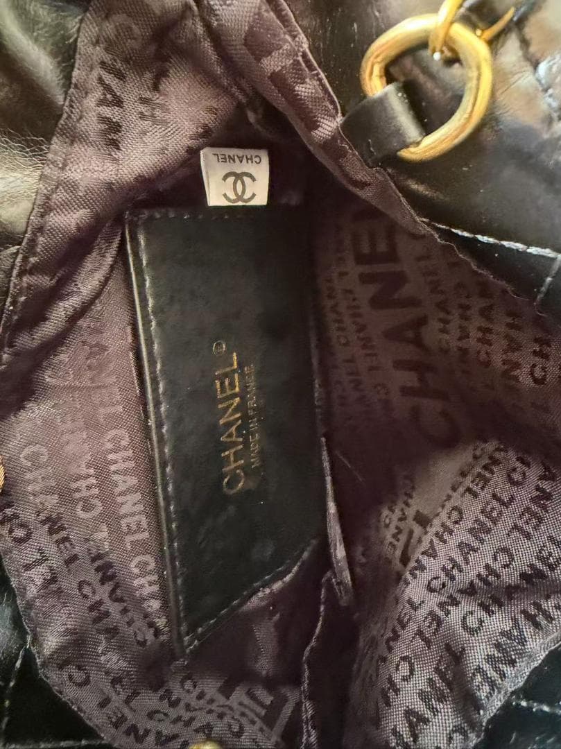 CHANEL ノベルティ ブラック ショルダーバッグ~~~*