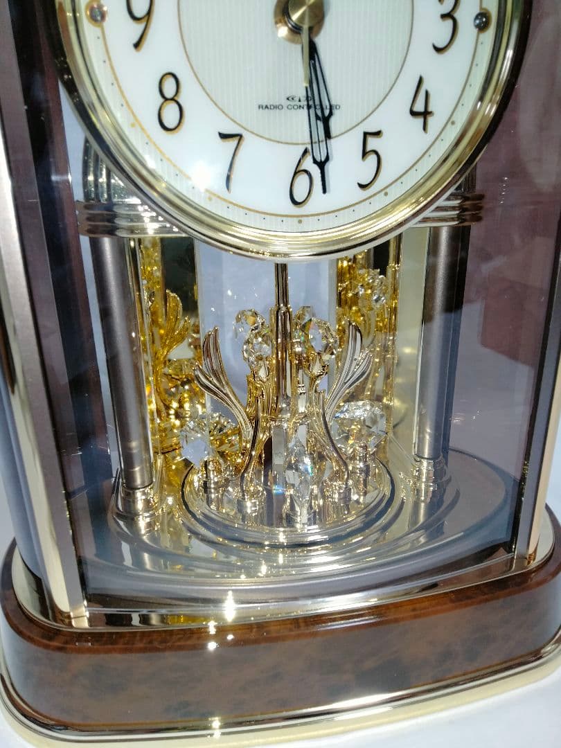 新品 未使用 CITIZEN シチズン 電波置時計4RY658-N23